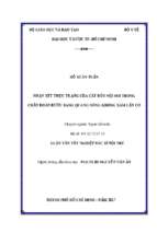 Nhận xét thực trạng của cắt đốt nội soi trong chẩn đoán bướu bàng quang nông không xâm lấn cơ