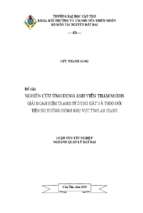 Luận văn tốt nghiệp nghiên cứu ứng dụng ảnh viễn thám modis giải đoán hiện trạng sử dụng đất và theo dõi tiến độ