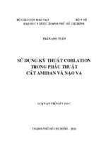 Sử dụng kỹ thuật coblation trong phẫu thuật cắt amiđan và nạo va