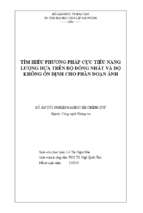 Tìm hiểu phương pháp cực tiểu năng lượng dựa trên độ đồng nhất và độ không ổn định cho phân đoạn ảnh