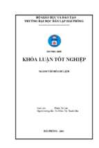 Một số giải pháp nhằm nâng cao chất lượng dịch vụ phòng tại khách sạn sơn nam nam định