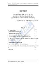 Khảo sát địa kỹ thuật khu vực đất yếu, lựa chọn chỉ tiêu cơ lý của các lớp đất & các giải pháp xử lý nền đường đắp trên đất yếu