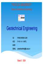 Bài giảng môn học địa kỹ thuật phần 2 = geotechnical engineering part