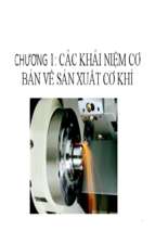 Bài giảng cơ khí đại cươn