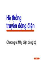 Bài giảng hệ thống truyền động điệ