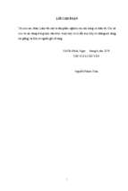 Giải pháp nâng cao năng lực quản lý chi phí dự án đầu tư xây dựng công trình thủy lợi tại phòng nông nghiệp và phát triển nông thôn huyện long mỹ 