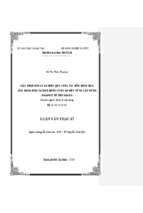 Giải pháp nâng cao hiệu quả công tác đấu thầu mua sắm hàng hóa tại ban quản lý dự án đầu tư và xây dựng ngành y tế tiền giang  