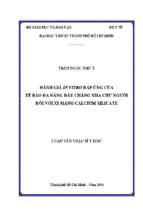 đánh giá in vitro đáp ứng của tế bào đa năng dây chằng nha chu người đối với xi măng calcium silicate