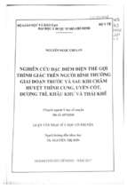 Nghiên cứu đặc điểm điện thế gợi thính giác trên người bình thường giai đoạn trước và sau khi châm huyệt thính cung uyển cốt dương trì khâu khư và thái khê