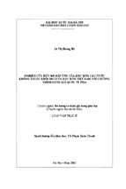 Nghiên cứu mức độ đáp ứng của học sinh các nước không thuộc khối oecd và học sinh việt nam với chương trình đánh giá quốc tế pisa  