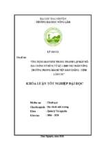 ứng dụng máy rtk trong thành lập bản đồ địa chính tờ số 91 tỷ lệ 1 1000 thị trấn nông trường phong hải, huyện bảo thắng, tỉnh lào cai