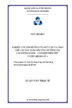 Nghiên cứu ảnh hưởng của đứt cáp và thay thế cáp dây văng đến ứng xử tĩnh của cầu extradosed cầu điện biên phủ   tuyến metro số 1