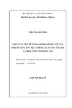 Phân tích ứng xử và khả năng kháng uốn của dầm bê tông ứng suất trước gia cường tấm sợi cacbon chịu tải trọng lặp