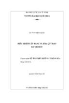 điều khiển cân bằng và bám quỹ đạo bicyrobot