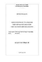 Phân tích ứng xử của dầm fgm trên nền đàn hồi phi tuyến chịu tải trọng điều hòa di động 