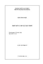 Thiết kế và chế tạo mẫu stent