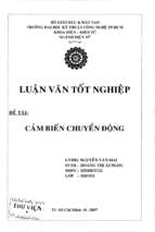 Cảm biến chuyển động 