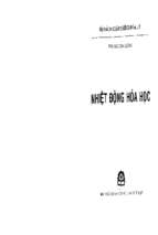 Nhiệt động hóa học