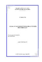 Scada và vận hành tự động hóa lưới điện phân phối 22 kv chuyên