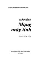 Giáo trình mạng máy tính  phạm thế quế