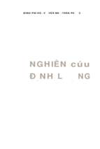 Nghiên cứu định lượng trong kế toán   kiểm toán 