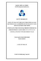 Nghiên cứu nhận thức hiện diện xã hội thông qua giao diện website ota và ảnh hưởng đối với thái độ và ý định tiếp tục đặt phòng trực tuyến