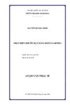Nhận diện khuôn mặt bằng deep learning 