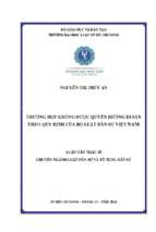 Trường hợp không được quyền hưởng di sản theo quy định của bộ luật dân sự việt nam