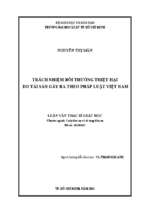 Trách nhiệm bồi thường thiệt hại do tài sản gây ra theo pháp luật việt nam