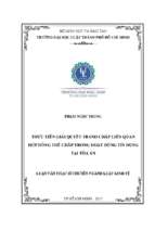 Thực tiễn giải quyết các tranh chấp liên quan hợp đồng thế chấp trong hoạt động tín dụng tại tòa án