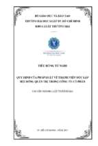 Quy định của pháp luật về thành viên độc lập hội đồng quản trị trong công ty cổ phần