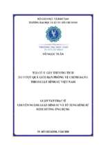 Tội cố ý gây thương tích do vượt quá giới hạn phòng vệ chính đáng theo luật hình sự việt nam
