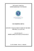 Hợp đồng vi phạm quy định về hình thức bắt buộc theo pháp luật việt nam