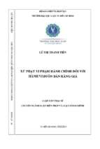 Xử phạt vi phạm hành chính đối với hành vi buôn bán hàng giả