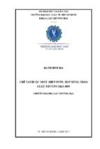 Chế tài bắt buộc thực hiện đúng hợp đồng theo luật thương mại 2005