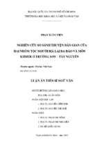 Nghiên cứu so sánh truyện dân gian của hai nhóm tộc người mã lai đa đảo và môn khmer ở trường sơn   tây nguyên    
