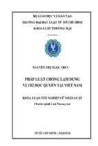 Pháp luật chống lạm dụng vị trí độc quyền tại việt nam