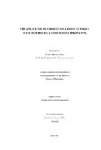 Application of competition law to vietnam's satate monopolies a comparative perspective