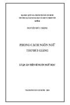 Phong cách ngôn ngữ thơ bùi giáng    