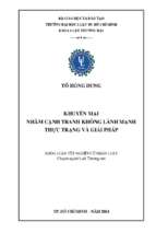 Khuyến mãi nhằm cạnh tranh không lành mạnh   thực trạng và giải pháp