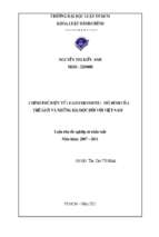 Chính phủ điện tử ( e  government)   mô hình của thế giới và những bài học đối với việt nam