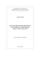 Luận án tiến sĩ bài toán đồng hóa dữ liệu đối với một số phương trình tiến hóa trong cơ học chất lỏng