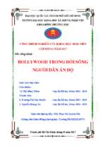 Bollywood trong đời sống người dân ấn độ    