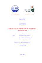 Modelling coastline evolution using one line model for hoi an, quang nam master thesis major sustainble hydraulic structures coastal engineering and management code 62 58 02 0