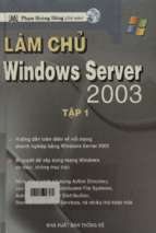 Làm chủ windows server 2003 – tập 1