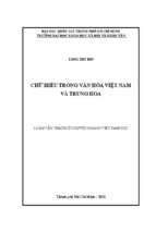 Chữ hiếu trong văn hóa việt nam và trung hoa    