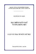 đặc điểm ngôn ngữ vương hồng sển    