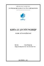 Hoàn thiện công tác kế toán thanh toán với người mua, người bán tại công ty tnhh nông sản việt phát