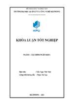 Một số giải pháp nhằm phát triển và quản lý đại lý bảo hiểm phi nhân thọ tại công ty bảo hiểm bidv hải phòng