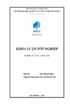 Hoàn thiện công tác kế toán thanh toán với người mua, người bán tại công ty cổ phần tập đoàn xây dựng bạch đằng